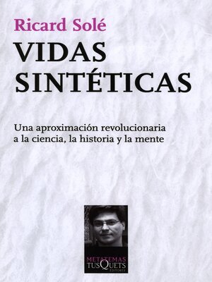 cover image of Vidas sintéticas